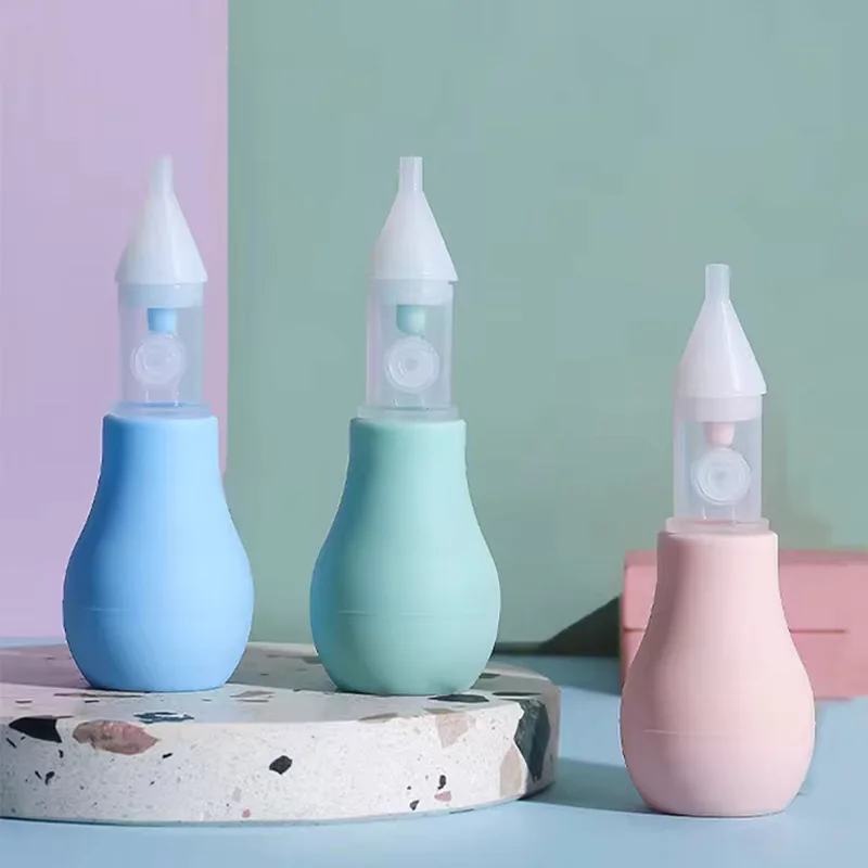 Limpiador de nariz para bebé, aspirador Nasal para bebé, jeringa profesional, irrigador Nasal para dormir, lavado de nariz para bebé, herramienta de cuidado para niños, regalos