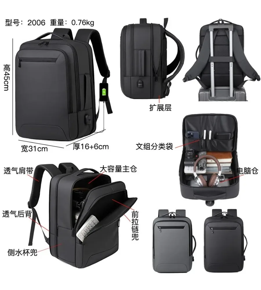 Streamlined everyday pack engineered to keep tech organized during commutes and after hours activities