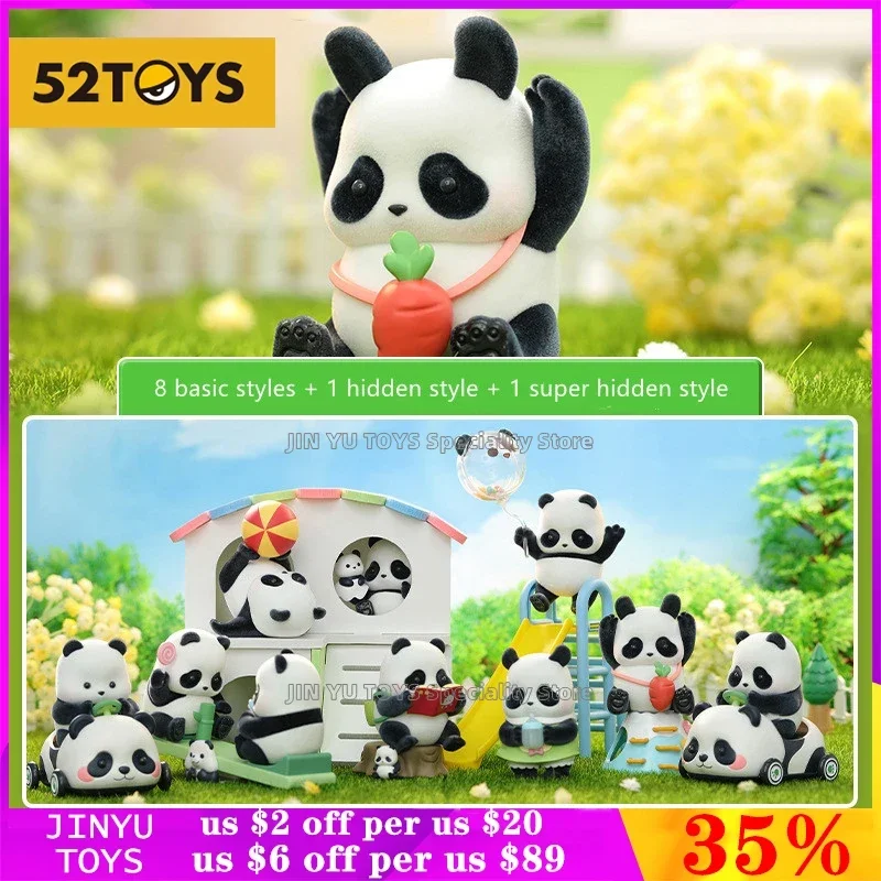 

Panda Roll Kindergarten Series Blind Box Random Cute Anime Figure Kawaii Desktop Decoration Girlfriend Gift Collectible Kid Toys