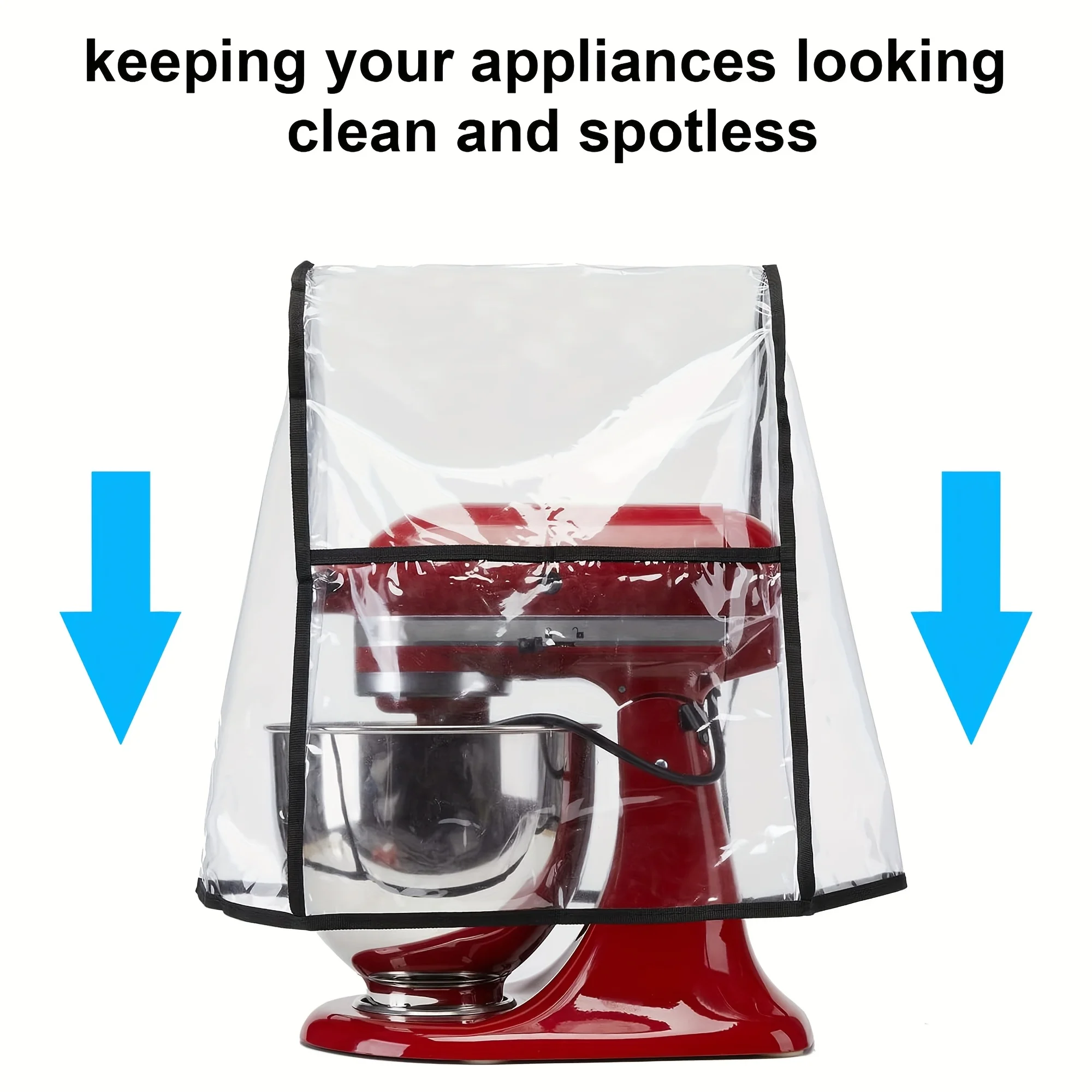 

Vertical mixer protective cover Kitchen auxiliary mixer accessories Kitchen mixer cover Single cover No machine