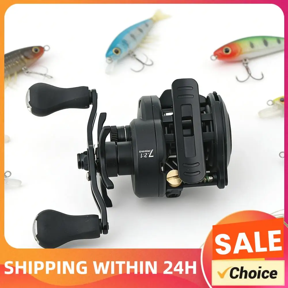 moulinet-de-peche-dc-a-longue-portee-auto-chargeant-avec-frein-electronique-dc-rapport-72-1-polyvalent-pour-l'eau-douce-et-l'eau-salee