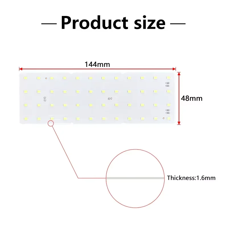 For bambu Lithophane LED Backlight Board Kit USB-A to PH2.0 power supply Lamp panel Light board KC009 KC010 CMYK LED For Bambu