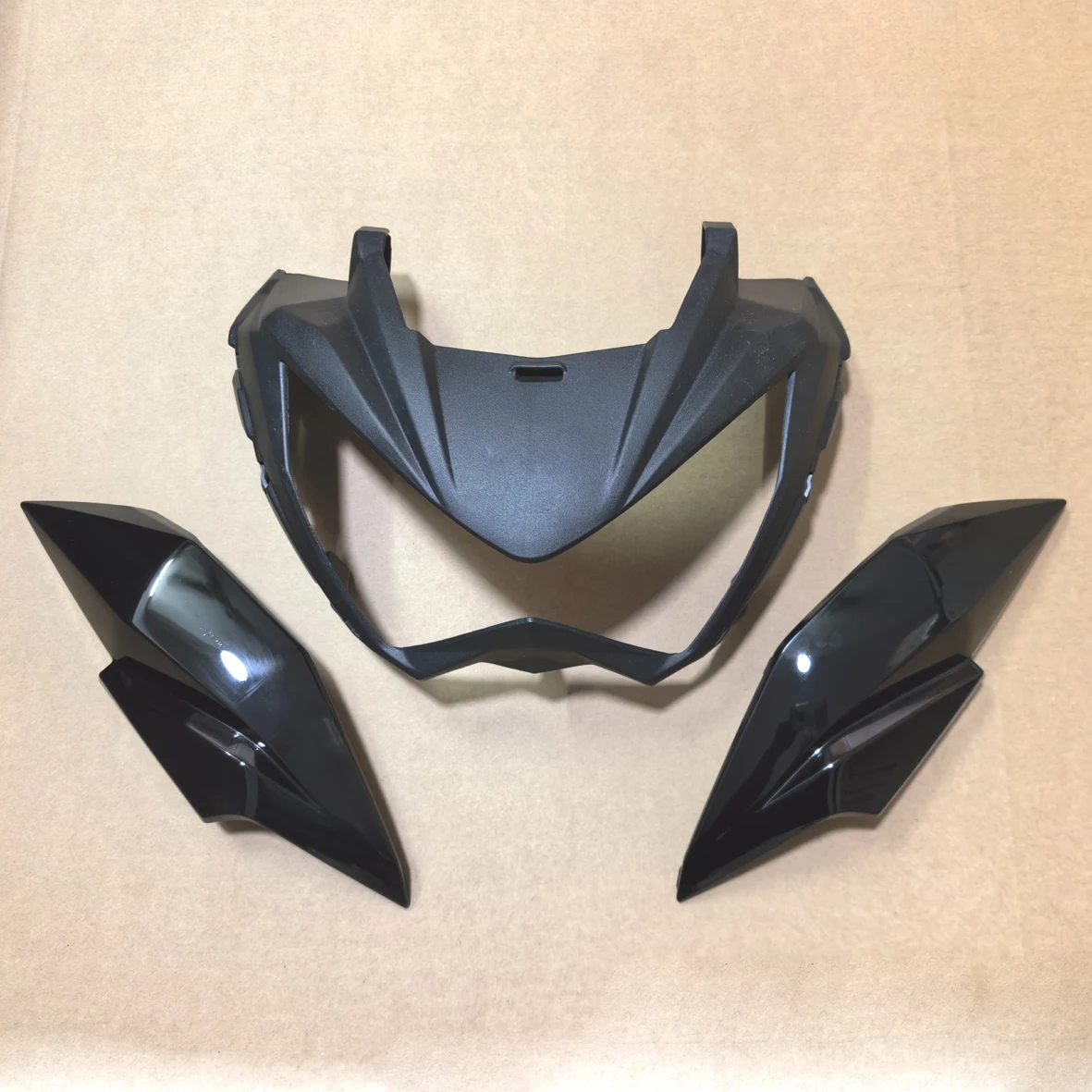 

Front Nose Upper Cowl For Fairing Kawasaki Z250 Z300 Z 300 2013 2014 2015 2016 2017 Headlight Cover Side Panel Shield Black