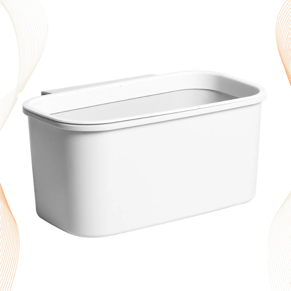 

Multifunctional Hanging Garbage Storage Box Kitchen Trash Can Bag Fixing Splint Grey Home Office Wardrobe Organizer