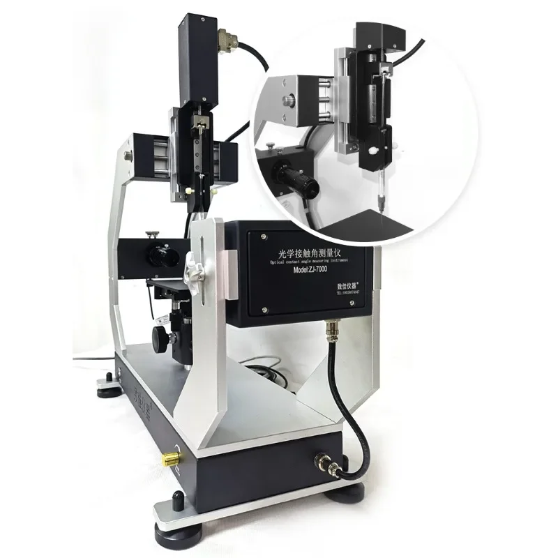 Optical contact angle tester Water drop angle tester Water drop angle tester Automatic dripping