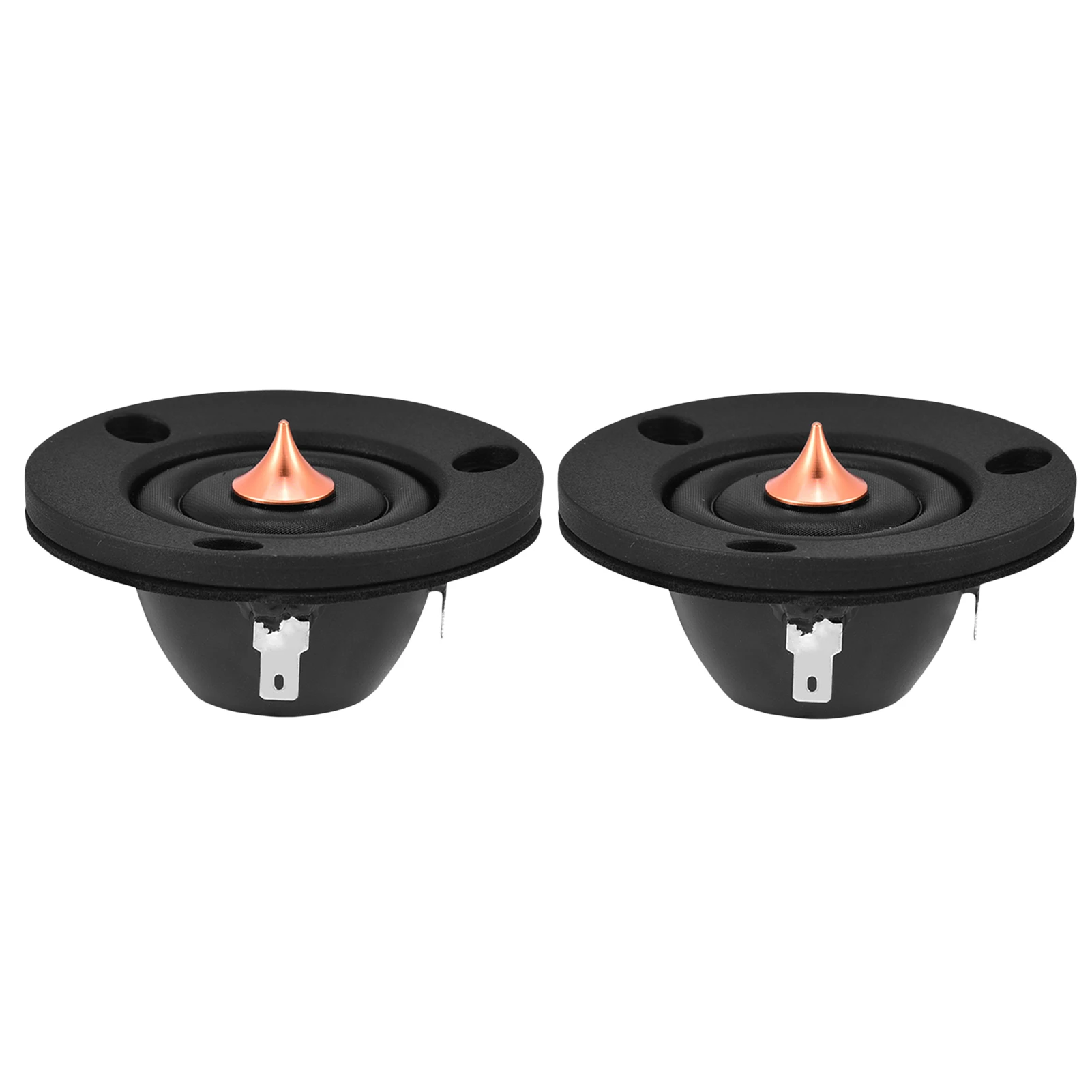 2 Stuks 2 "4Ohm 4Ω 30W Zijdefilm Dome Tweeter Treble Auto Speaker Hoge Prestaties Helder geluid Auto Luidsprekers Voor Auto Audio Systeem