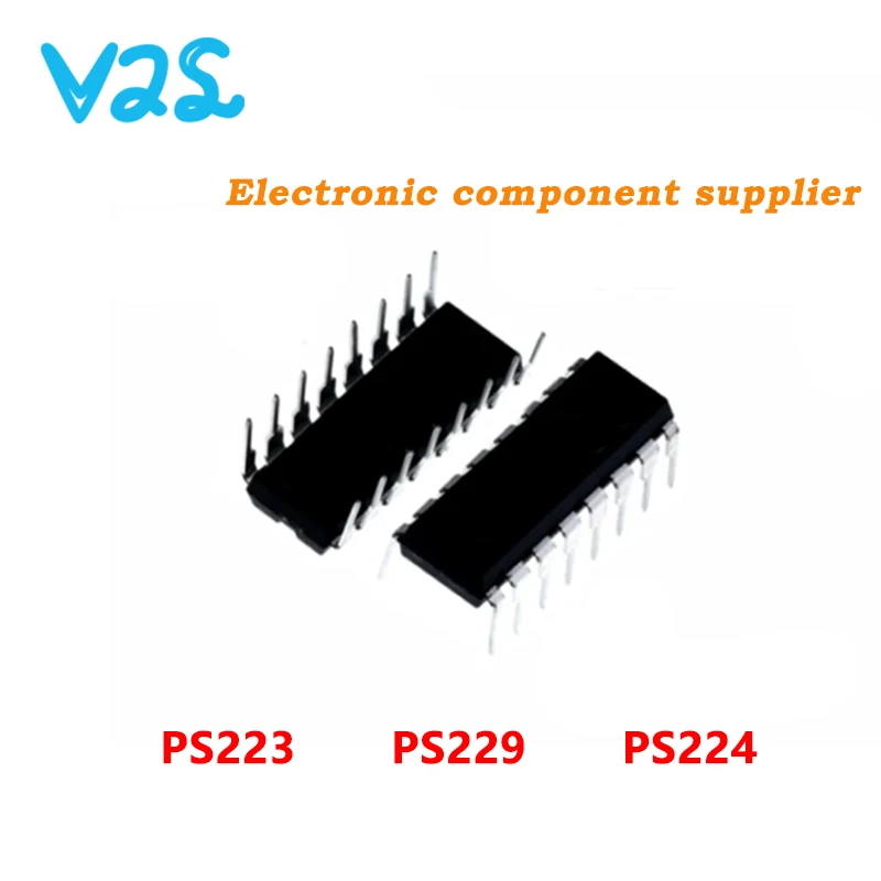 (2pcs) 100% New PS229 PS224 PS223 DIP-16 DIP IC Chip