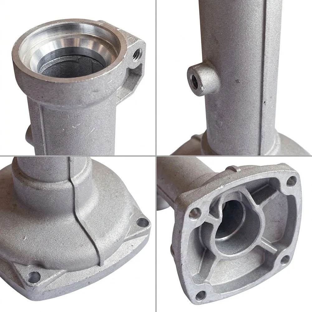 Side Mount Grass Trimmer Transmission Adapter with 26mm Shaft Interface and Precision Die Cast Aluminum Housing
