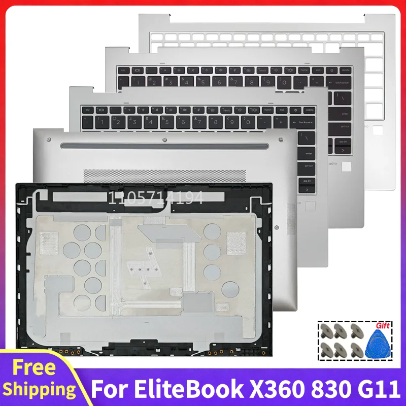 pour-elitebook-x360-830-g11-835-g11-–-nouveau-capot-arriere-d'ecran-lcd-couvercle-superieur-repose-poignets-et-accessoires-de-boitier-inferieur-pour-ordinateur-portable