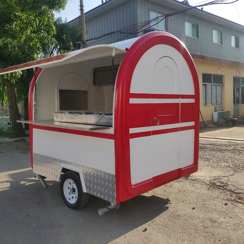 

Beautiful Mobile Catering Food Trailer Food Trucks Business Treiler Food Truck for Sale Europe