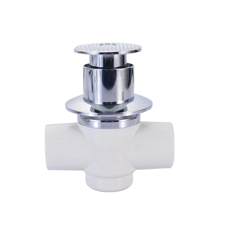 Foot-operated flushing valve Concealed hidden squatting toilet Stool delay valve Foot-operated flushing valve