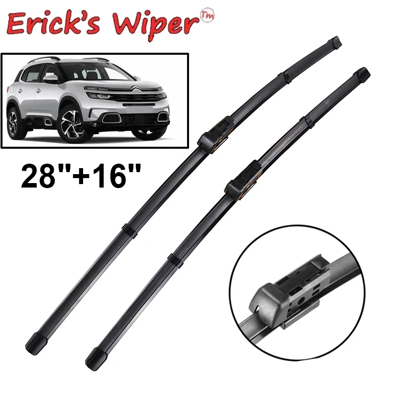 Erick\'s Wiper LHD Front Wiper Blades For Citroen C5 Aircross C5Aircross 2017 - 2023 Windshield Windscreen Window Brushes 28\