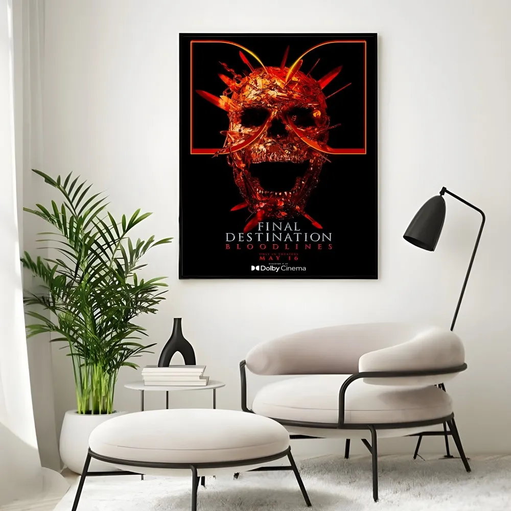 الفيلم الوجهة النهائية خطوط الدم ملصق جدار الفن اللوحة دراسة الشمال ديكور المنزل