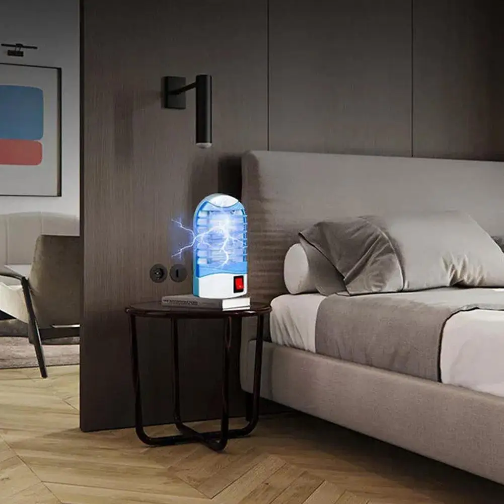 1/3/5 قطعة الماموس الكهربائي ضوء دودة قتل الضوء الأزرق فخ البعوض غرفة نوم طارد الحشرات المقبس ليلة مصباح الولايات المتحدة التوصيل