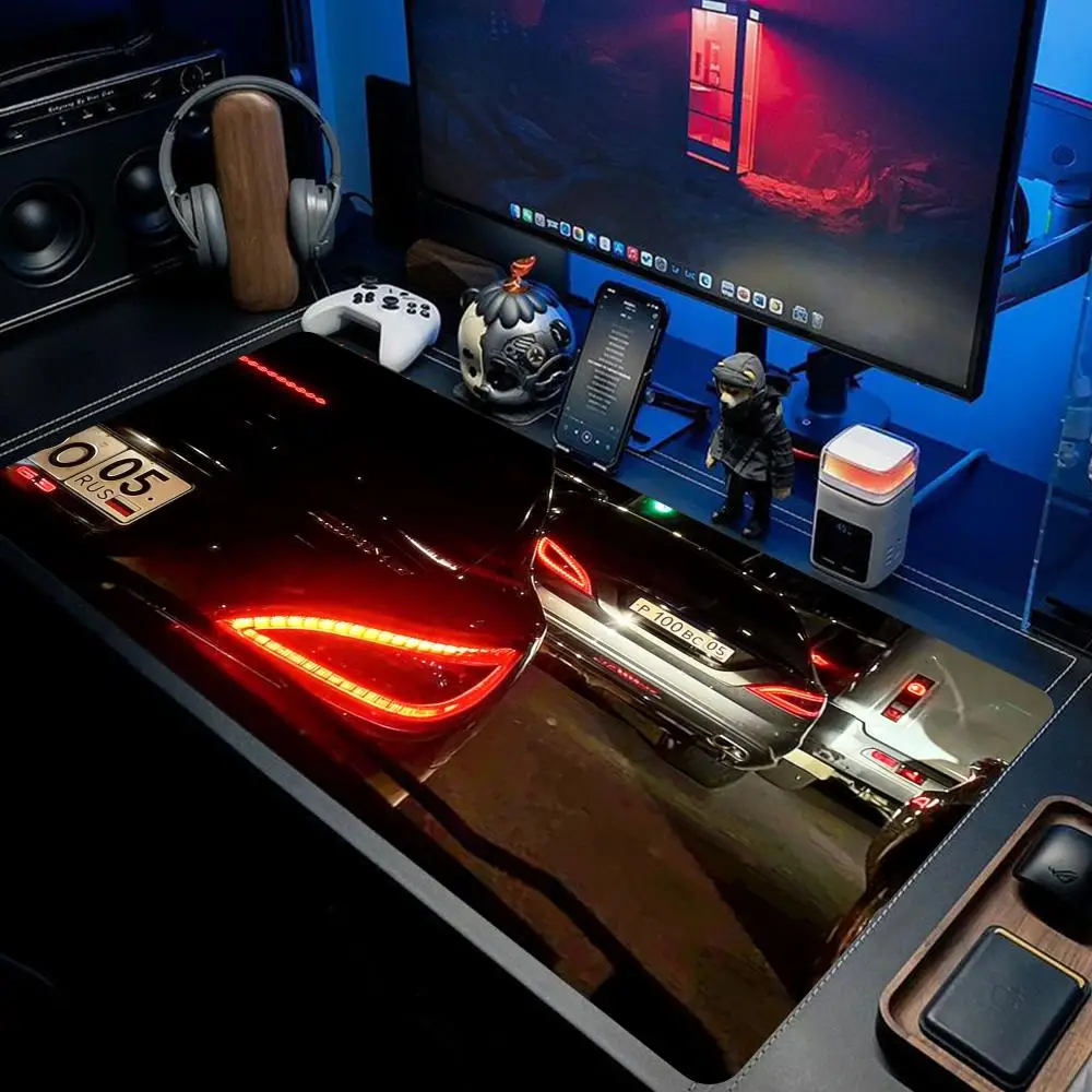 

Cool & Luxurious Car Mouse Pad Large Rubber Anti-slip PC Desk Accessories for Office and Gamer Keyboard Mats Decor Mat XAXC