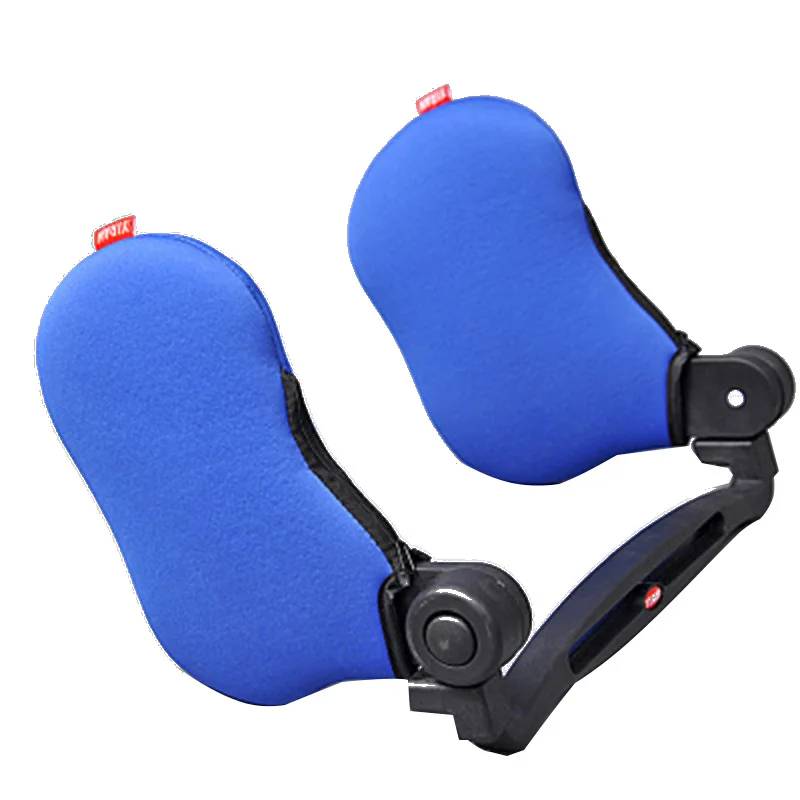 

Adjustable Car Seat On Both Sides Headrest Neck Support Memory Cotton Pillow Detachable Travel Headrest CHIZIYO