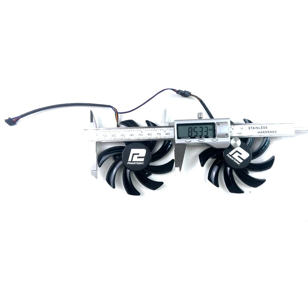 Cooling Fan 85mm 4pin FDC10H12S9-C  For POWERCOLOR RX 5700 XT 6500XT 6600 6600XT 5700XT 6700 6700XT Fighter video card fan