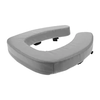 Almohadilla elevadora para asiento de inodoro de 45mm, cómoda y portátil, cojín para asiento de inodoro para personas mayores, almohadilla elevada en altura, cómoda estera para orinal