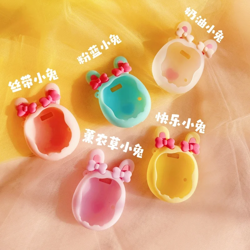 

Новый чехол для Тамагочи, подходящий для электронных игрушек, силиконовый защитный чехол, милый мягкий чехол, противоскользящие аксессуары для игрушек