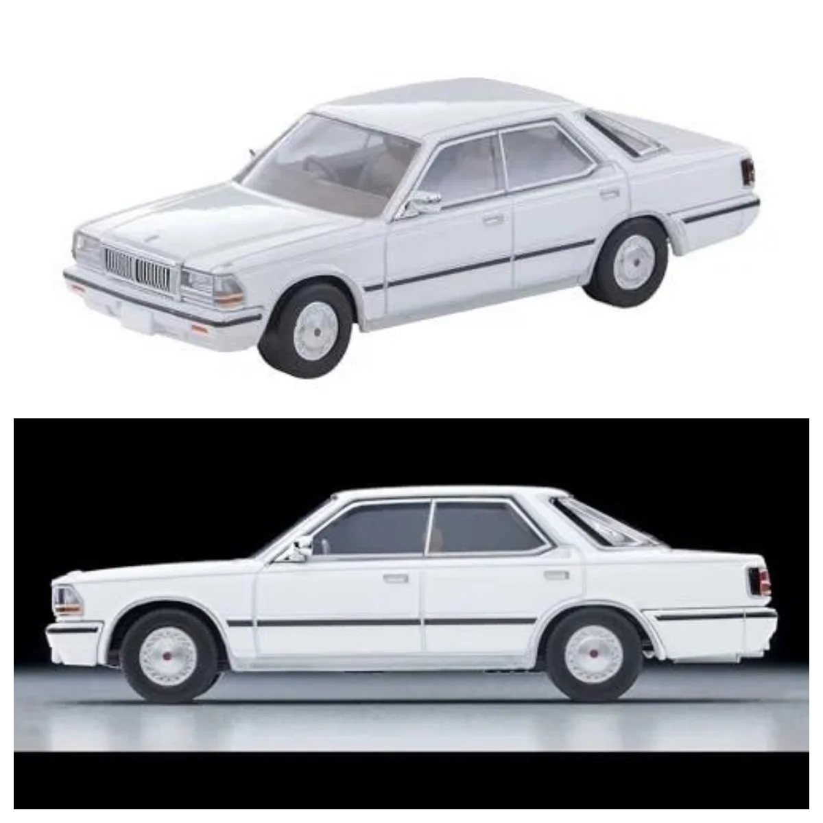 Tomytec Limited Vintage Neo Cedric V20 Brougham White LV-N364a Diecast Model Car Alloy