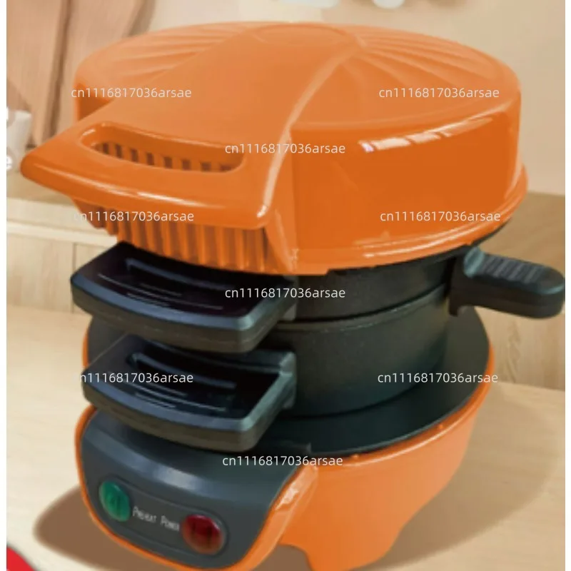 Multifunctional Burger Maker Grill Pan For Eggs Steak Sandwich Breakfast Cooker Electric Hot Plate