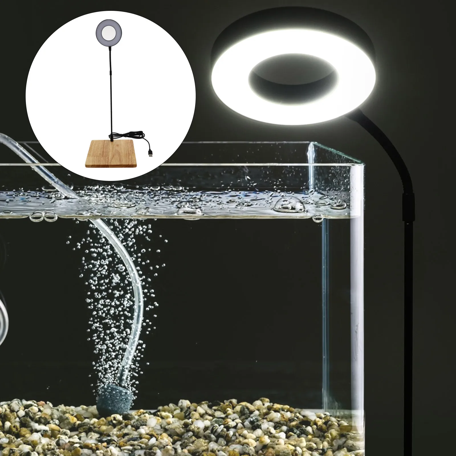 

Fish Tank LED Light Aquarium Plant Lamp Plants Lights Decorative for Tool Simple