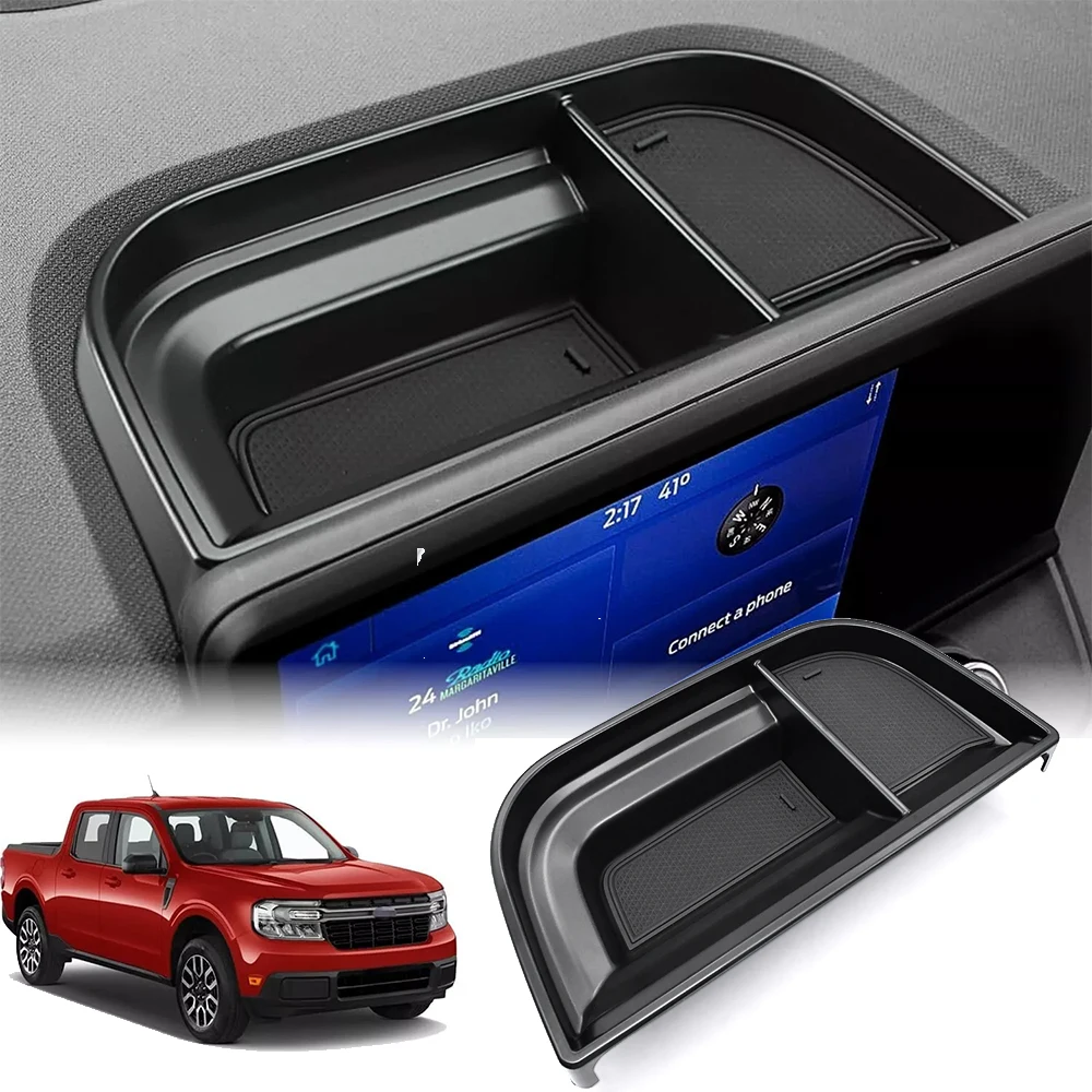 

Dashboard Storage Tray For Ford Maverick 2024 2022 2023 Maverick & Hybrid XL XLT Center Console Dash Tray Storage Box Accessorie
