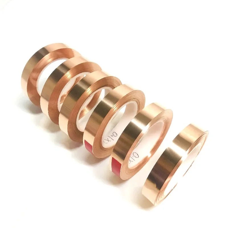 99.9% T2 Copper Sheet Roll Pure Copper Strip Ultra-thin Cu Metal Foil Plate Thickness 0.01-1mm x 20-200mm x1000mm