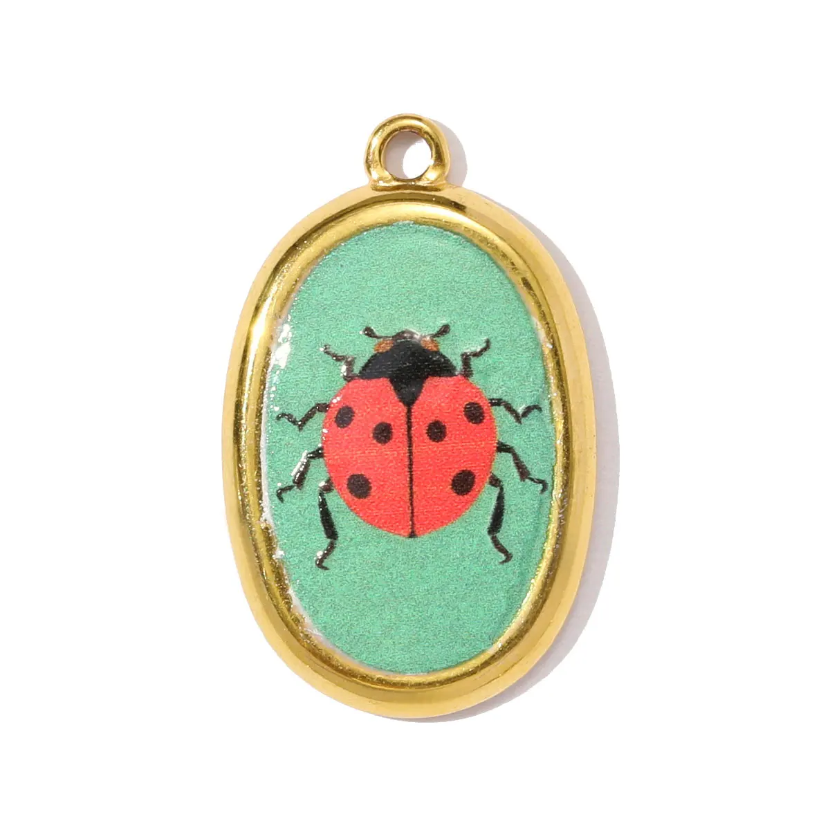 3 قطعة/الوحدة الرجعية الفولاذ المقاوم للصدأ رسمت الهلال الشمس DIY القرط سحر زهرة القلب قلادة قلادة المرأة عين الشر مجوهرات #6