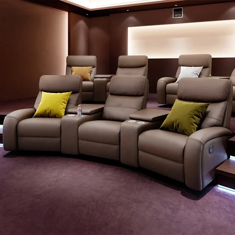 Customized Hot Sale Commercial Used Electric Recliner Motion Home Cinema Seat Theater Furniture Sofa Chairs
