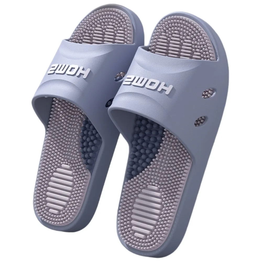 Fashion Non-Slip Foot Massage Slippers Feet Care Creative Acupressure Massage Slippers EVA Home Acupoint Foot Slippers Bath