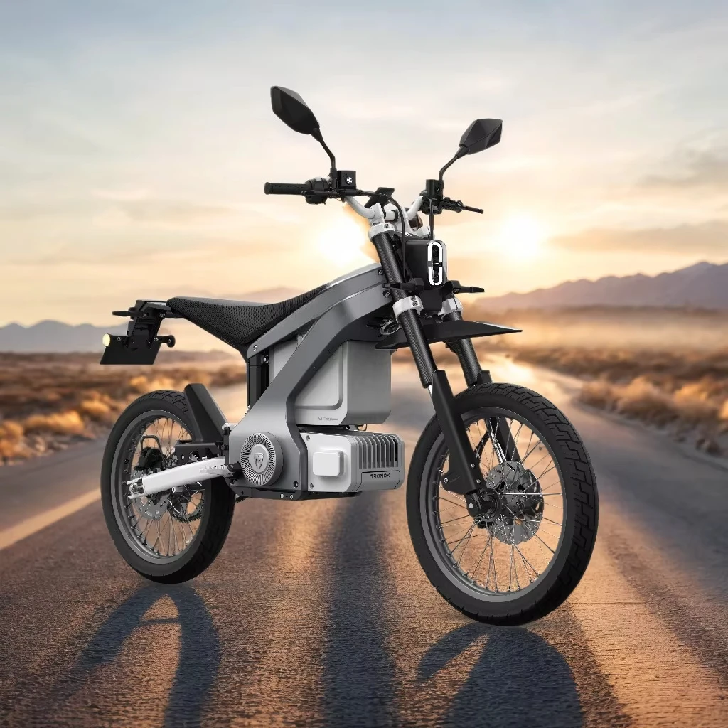 SXLL TROMOX 11000W 72V 58AH E Motorcycle Dual Motor Electric Bike High End with Central Motor Direct From US Warehouse