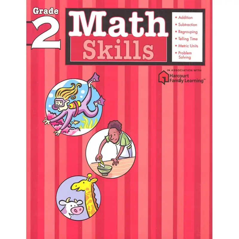 

Flash KidsMath навыки 2-х классов Flash Kids 9781411401075 Книга