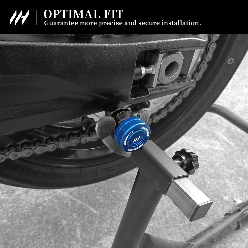 Motorcycle M10 Swingarm Spools Slider For RC 390 2014‑2024 Stand Screws CNC Enhanced Protection Modification Parts