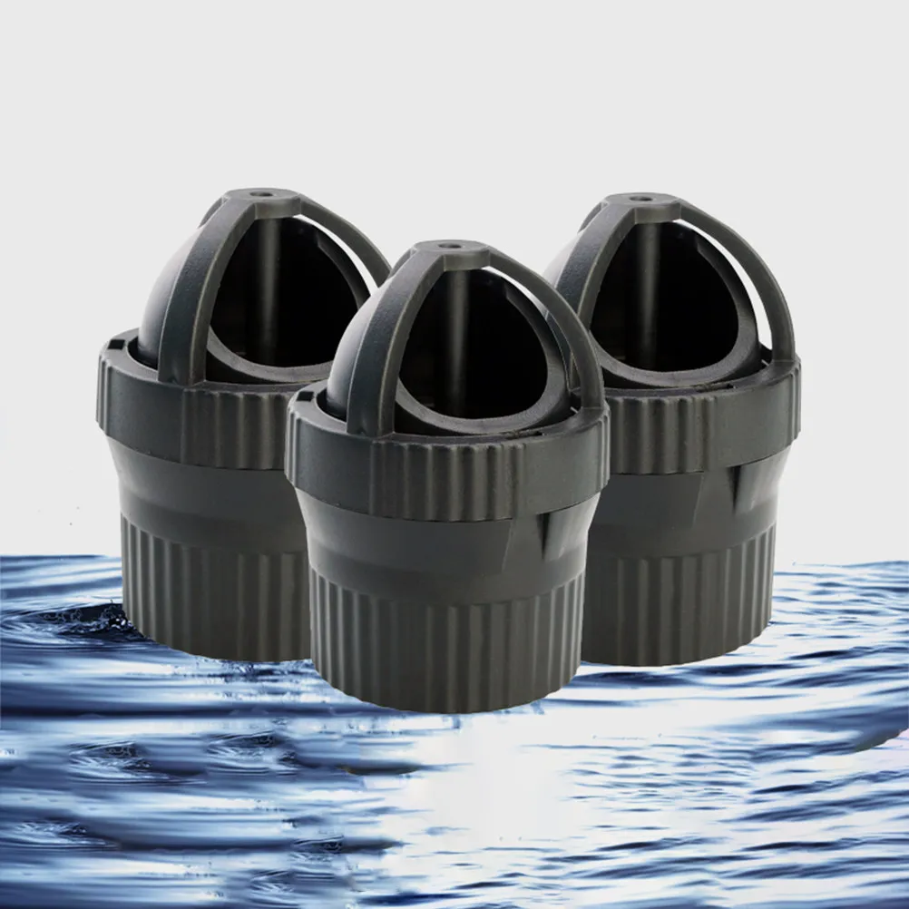 32Mm Black Duckbill Nozzle Aquarium Pump Accessory Rotatable 360 Degrees Adjustable Water Stream Direction Compatible with