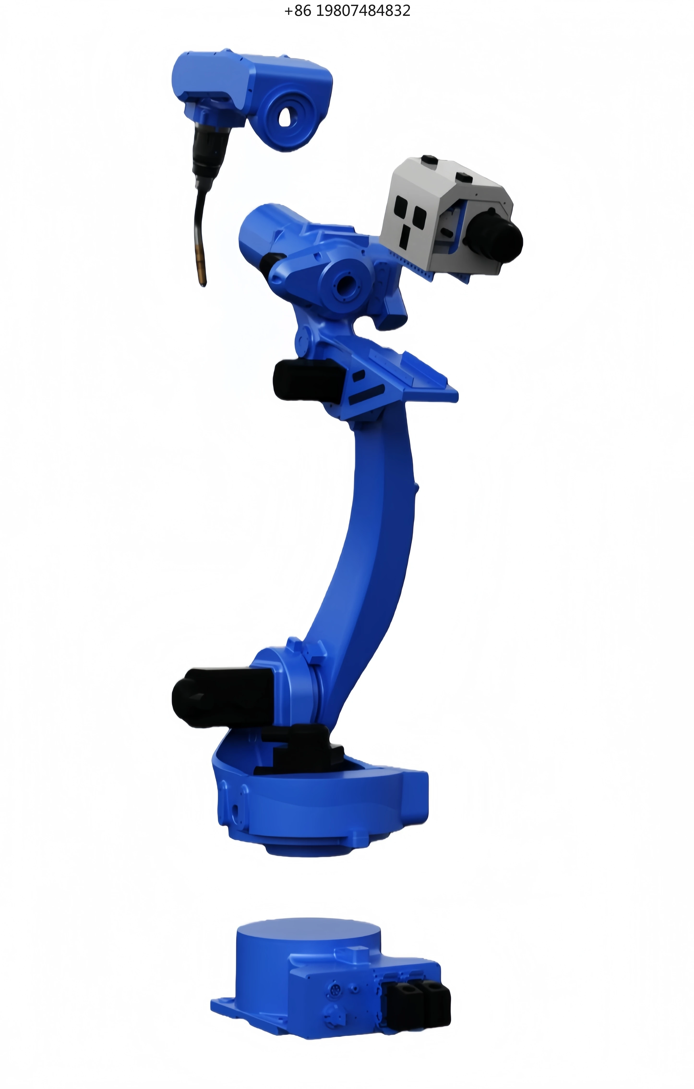 Customizable Color 6-Axis Industrial Cobot, PLC Motor for Small Batch Welding Production Wholesale