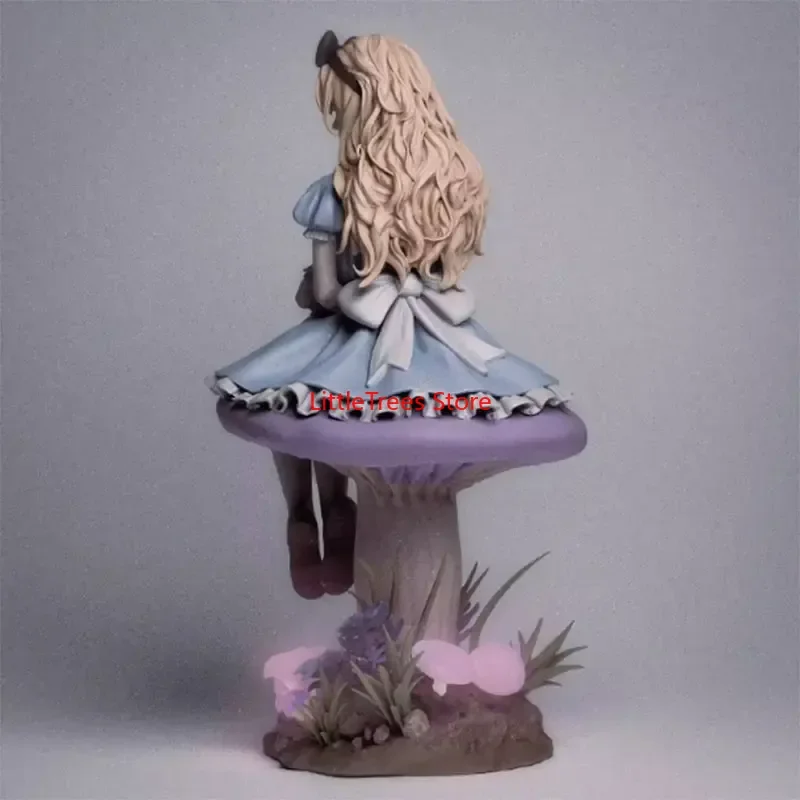 1/24 7.5cm Resin Model Kits Alice Girl Figurine Sculpture Unpainted Painted RW-1420