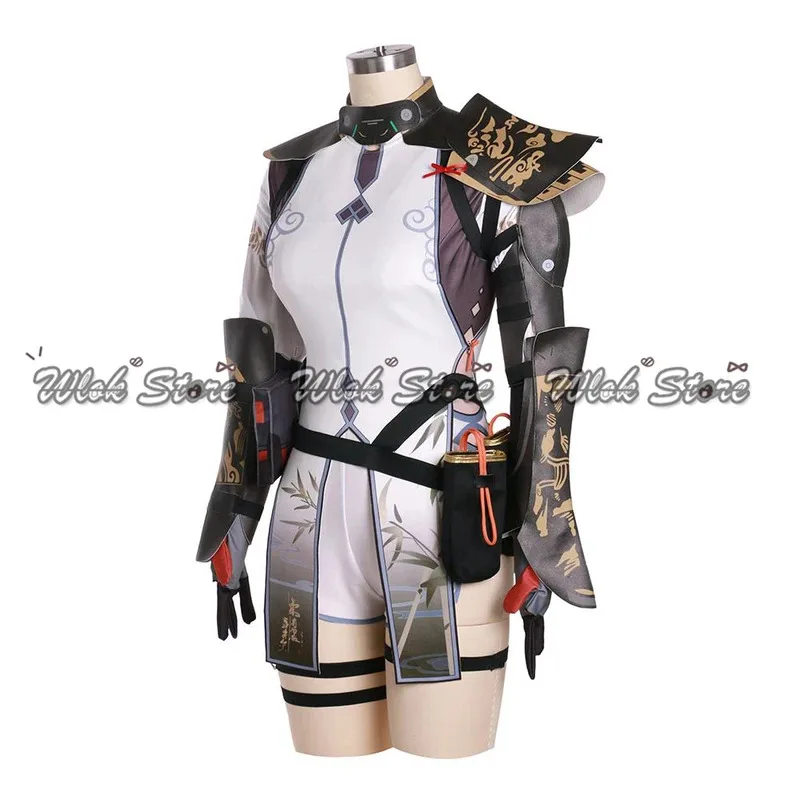 Anime Game Girls Frontline 2 Exilium Cosplay Qiong Jiu Costume Suit Woman Halloween Party Carnival Roleplay Outfits Accessories