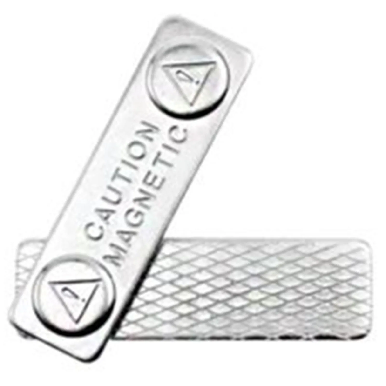 Metal Fastener Name Tags Badge Durable Attachment Holder Badge Name Metal ID Buckles for School & Office