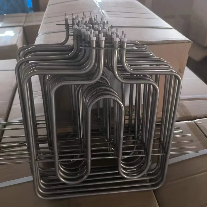 Custom 110v 220v 230v 304/316 tubular electric heating element stainless steel tube for oven/air/water JXHY-25
