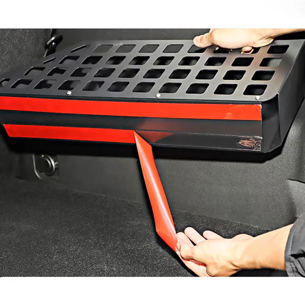 Car Rear Cargo Side Storage Shelf For BAIC BAW 212 T01 2024-2025 Trunk Organizer Holder Modification Parts
