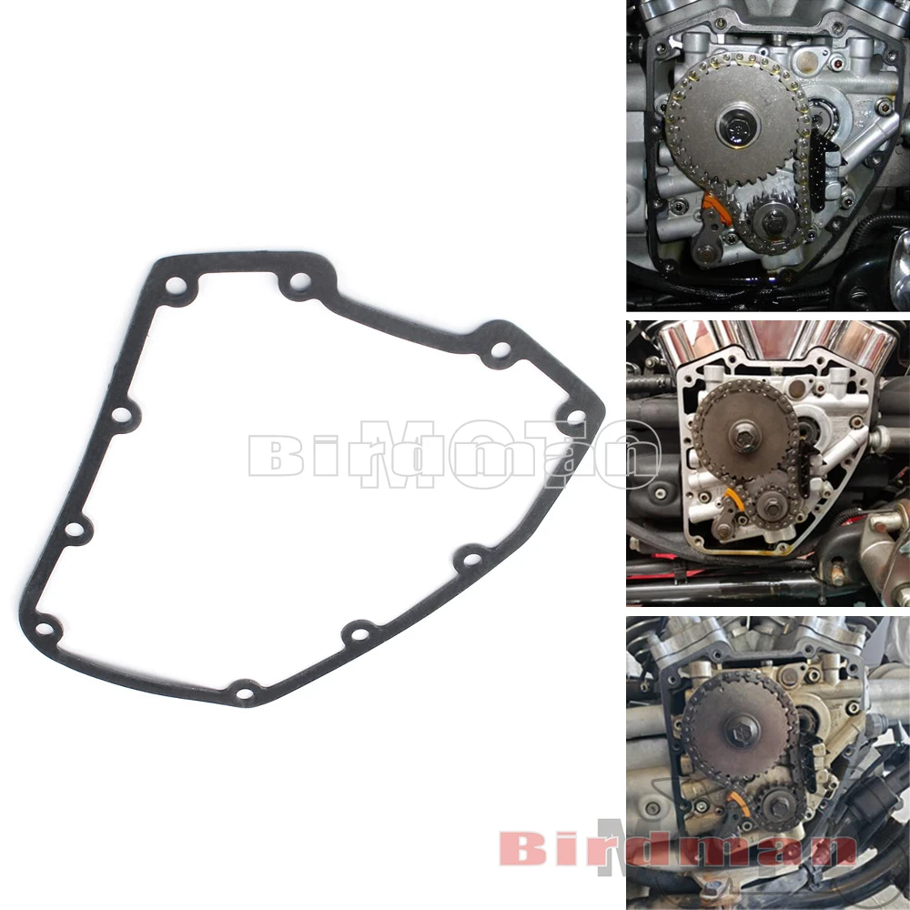 Motorcycle Genuine Engine Camshaft Gasket Cover For Harley Twin Cam Touring Road King Dyna Street Bob Softail Rocker 1999-2017