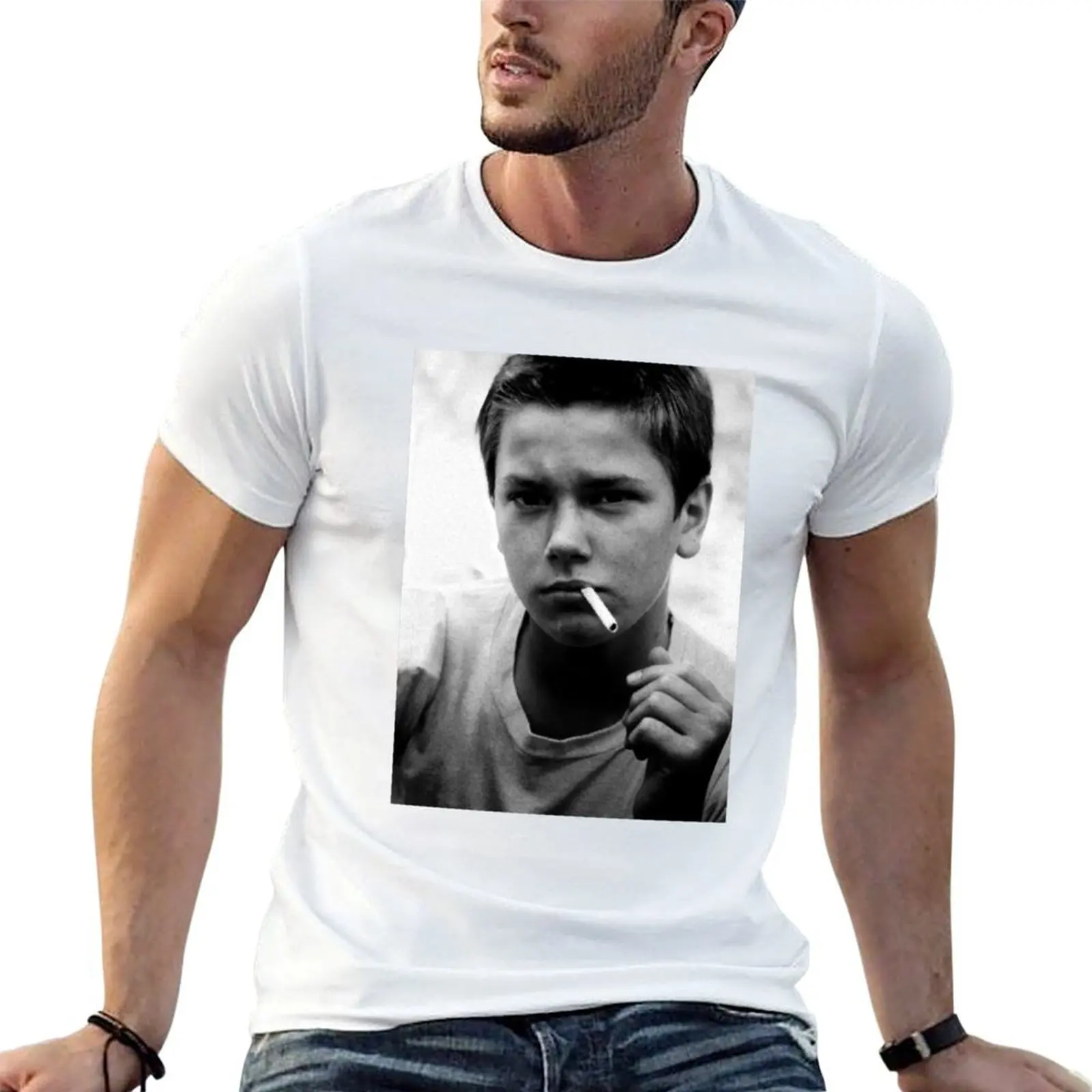 

River Phoenix (Stand by Me) T-Shirt man t shirt cotton man t shirts graphic cotton t shirt man T-shirt