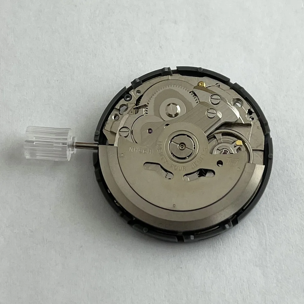 حركة nh36 اليابانية حركة الأسبوع والتاريخ مع 24 مجوهرات ملحقات ساعة حركة ميكانيكية أوتوماتيكية عالية الدقة