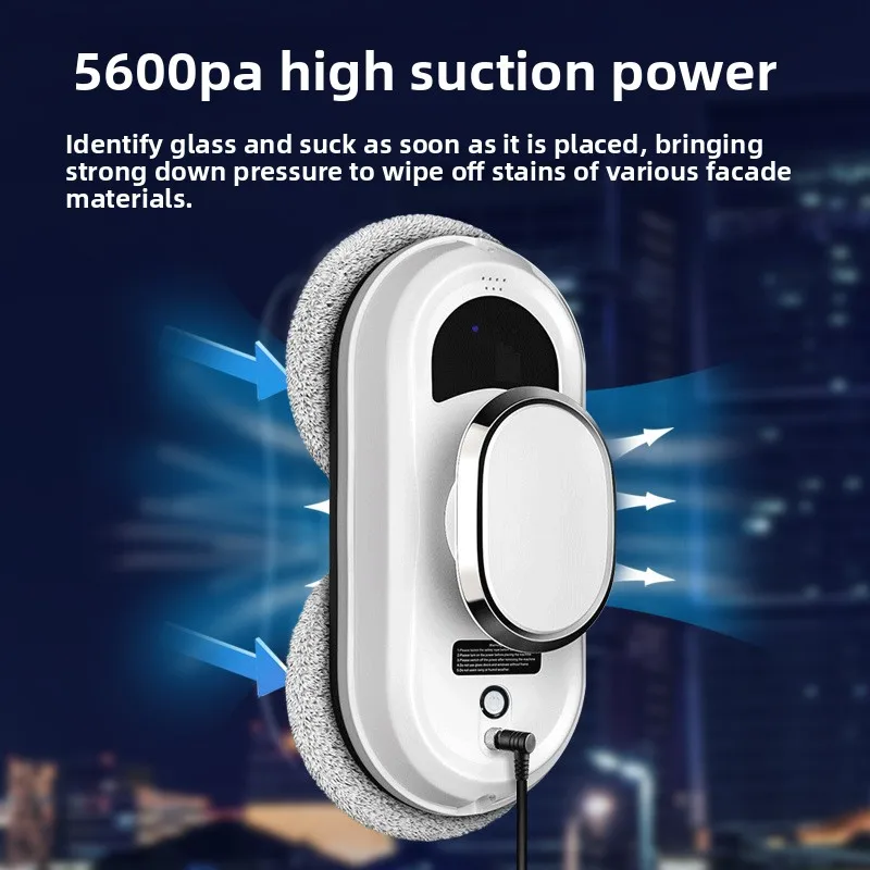 완전 자동 고소 창문 청소 로봇 (장시간 지속력 및 강력 흡착, 낙하 방지 기능 탑재)