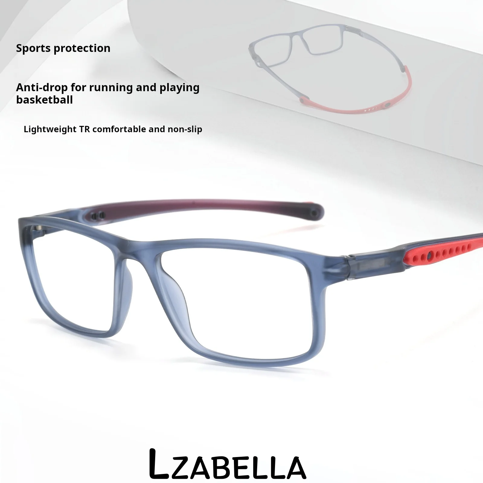 

Мужские ультралегкие спортивные очки Lzabella TR90 для баскетбола, футбола, бега, активного отдыха, защитные очки 9308TR