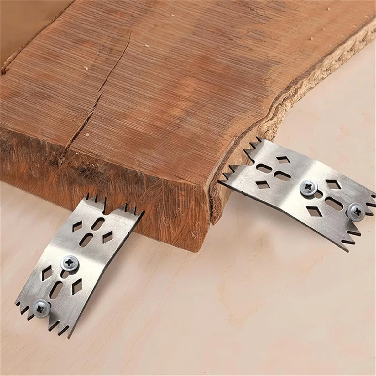 

A002 6PCS Slab Clamping Dogs for Woodworking Tools, Pinch Dogs Router Sled for Flattening Slabs,Clamps for CNC and Processing