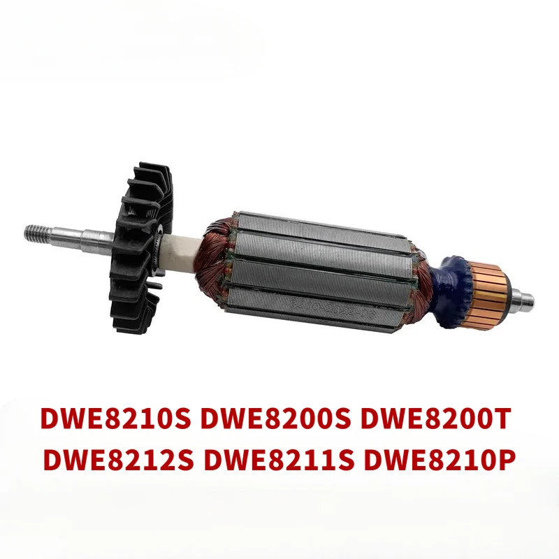 

AC220V-240V Armature Rotor Anchor Replacement for DEWALT Angle Grinder DWE8210S DWE8200S DWE8200T DWE8212S DWE8211S DWE8210P