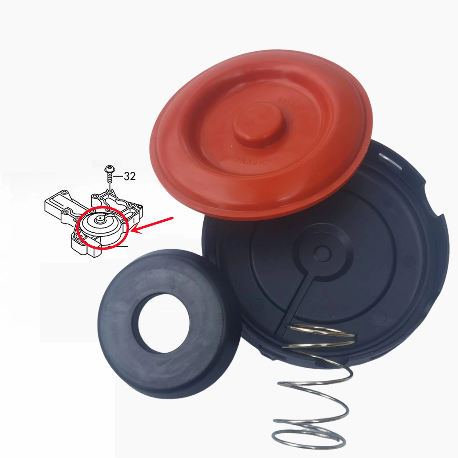 1 Pcs Pcv Diaphragm… - image