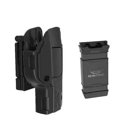 Coldre glock g17 9mm Magazine Pouch Universal Coldre Glock Tático 17 Holster Pouch Para G17 gen5 Glock 17 G22 Pistola Glock military tactical accessories porta carregador universal de pistola armas coldre glock g22